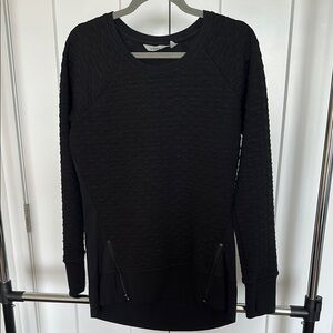 Athleta Black Crew Neck Sweater